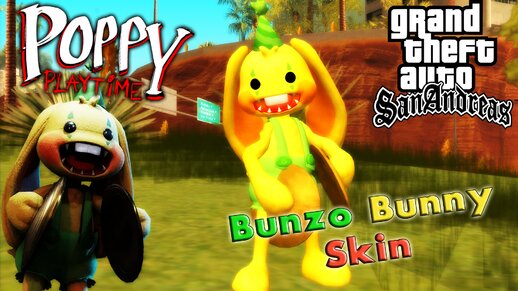 Poppy Playtime Bunzo Bunny Skin