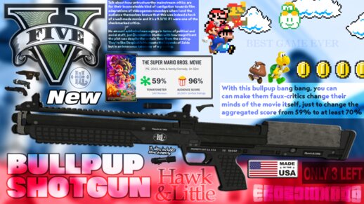 GTA V Hawk & Little Bullpup Shotgun [New GTAinside.com Release]