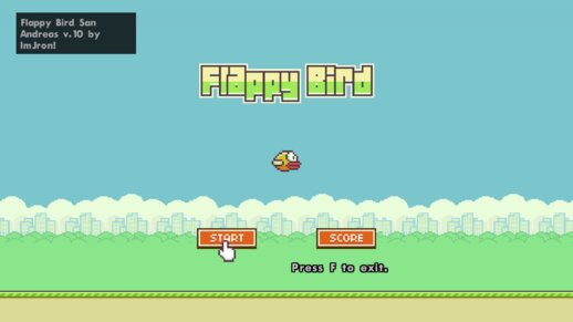 Playable Flappy Bird [MOONLOADER]