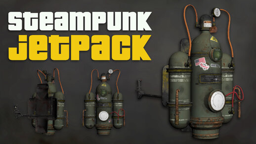 Jetpack Steampunk
