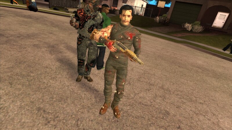 Evil Ash from Evil Dead: Regeneration for GTA San Andreas