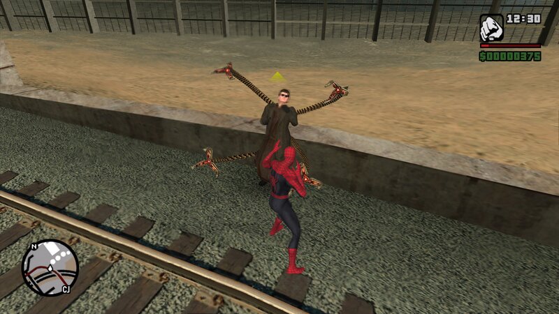 Doctor Octopus ped image - GTA San Andreas Marvel Spider man Mod