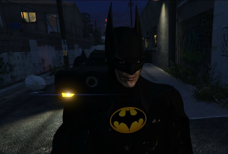 GTA 5 BATMAN - KEATON -DELUXE [ Addon Ped ] Mod - GTAinside.com