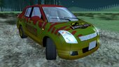 Jurassic Park Suzuki Swift Dzire