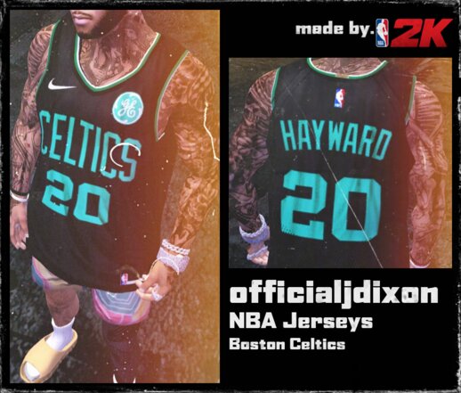 Boston Celtics Black Jersey
