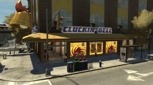 Real Cluckin' Bell Interior In Northwood