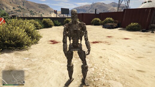 Terminator T-600 Endoskeleton (ADD-On Ped)