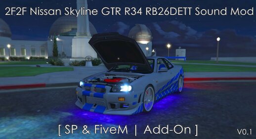 Nissan Skyline R34 Sound Mod