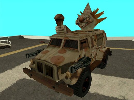 Sweet Tooth from Twisted Metal: Black