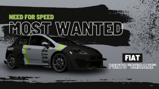 [NFS Most Wanted] Fiat Punto 