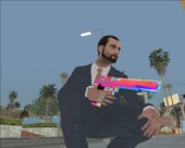 Desert Eagle Random Colorized Effect No Cleo DFF & TXD