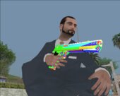 Desert Eagle Random Colorized Effect No Cleo DFF & TXD