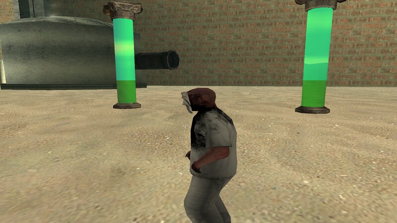 GTA San Andreas Victim 035 de SCP Containment Breach Mod 