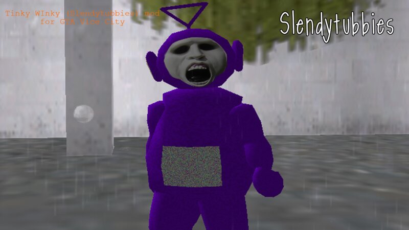 Slendytubbies 3 Tinky Winky Skin for GTA San Andreas