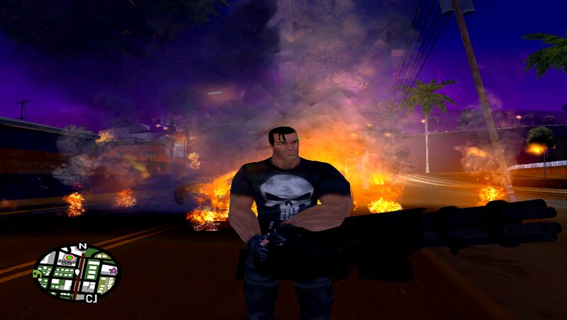 Download Badass Punisher from PS2 Game 1.0 - Punisher for GTA 5