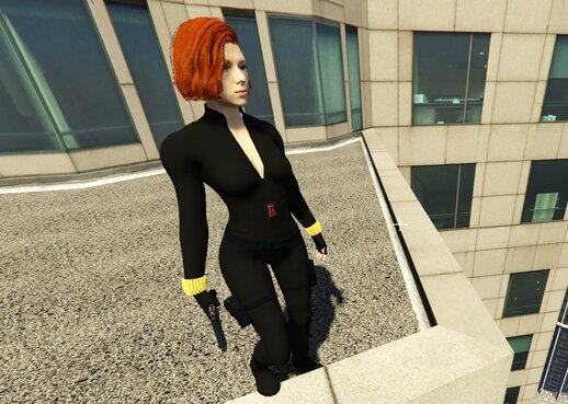 BLACK WIDOW - DELUXE [ Addon Ped ]