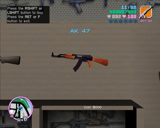 Ak 47 for VC