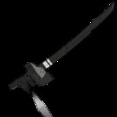 Gambol Shroud Katana de Blake Belladonna de serie RWBY