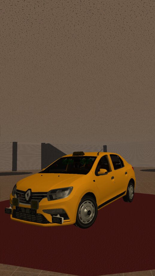 Renault Symbol 2016 Etiket Taksi