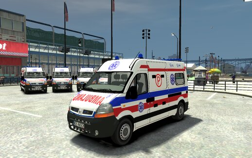 Renault Master II Polish Ambulance for GTA IV