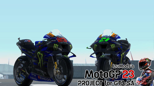 GTA San Andreas [MotoGP23] YAMAHA Monster Energy MotoGP Mod - GTAinside.com