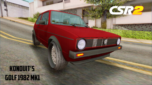 CSR2: Konduit's Golf (Volkswagen Golf 1982 MK1)