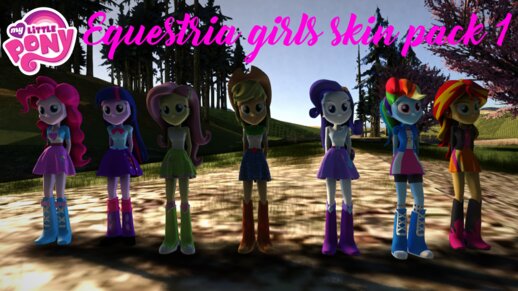 My Little Pony Equestria Girls Skin Pack 1