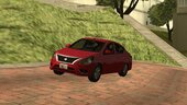 2018 Nissan Versa (Nissan V-Drive) Lowpoly