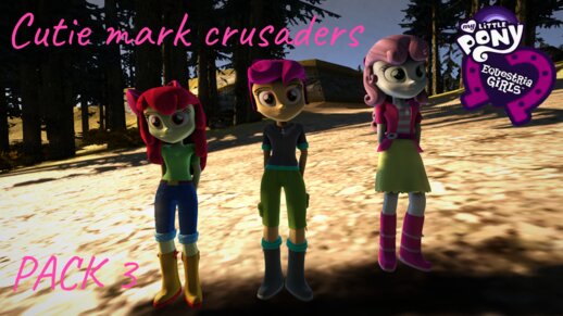 My Little Pony EG Cutie Mark Crusaders Pack