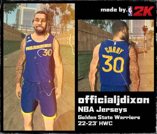 Golden State Warriors 22-23' HWC outfit