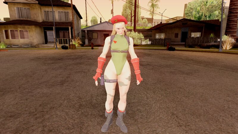 Download Cammy from Ultra Street Fighter IV for GTA San Andreas