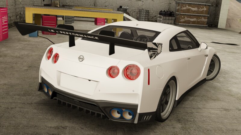 GTA San Andreas Nissan GTR R35 2021 LBWK Basic Kit Mod - GTAinside.com