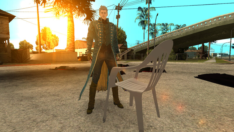 Vergil's Chair Weapon