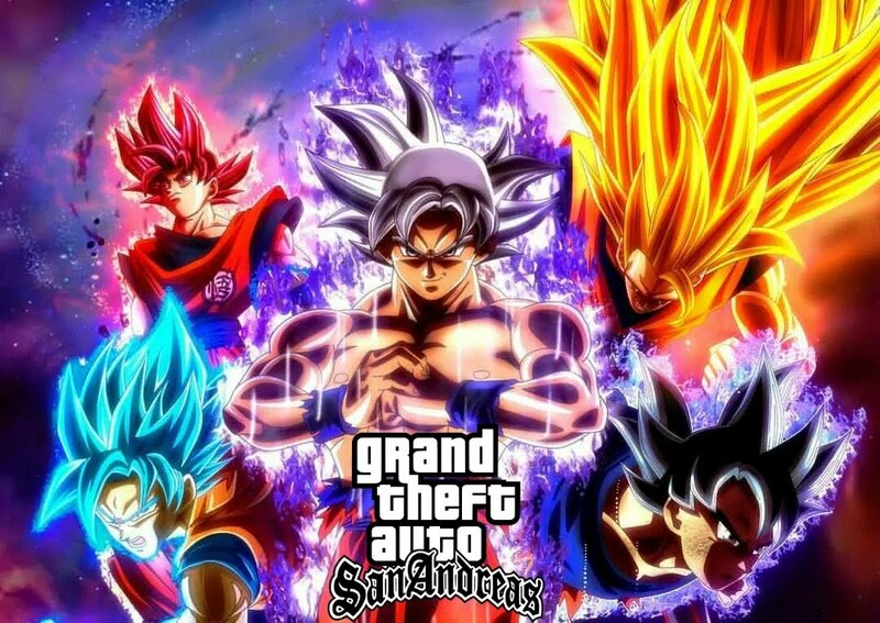 Download Goku powers up to Super Saiyan level in the amazing