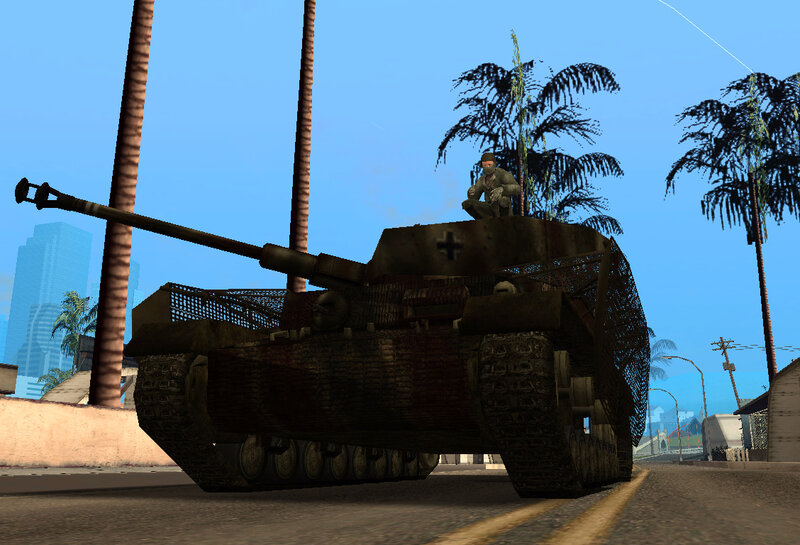 GTA IV Mod - Tanque de Guerra do GTA V