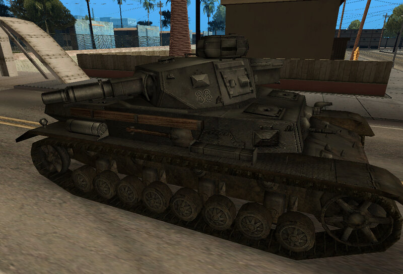 GTA IV Mod - Tanque de Guerra do GTA V