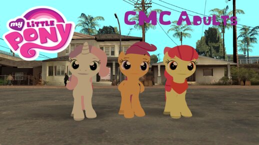 My Little Pony Cutie Mark Crusaders Adults