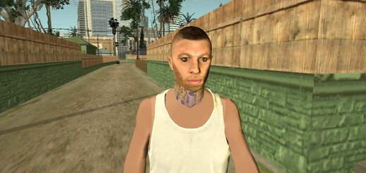 Chris Andersen Face Texture For MpMale