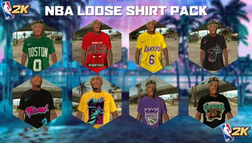 NBA Loose Shirt Pack