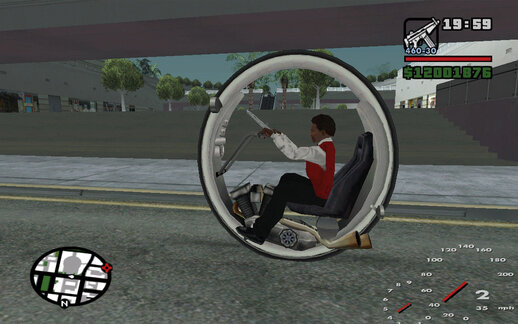 Monowheel Bike Mod (Wheel Bug Fixed)