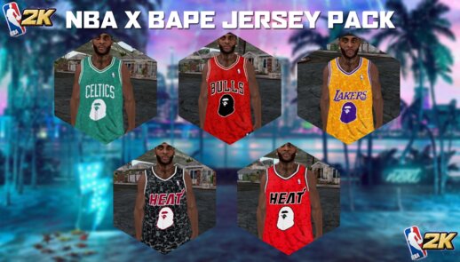 NBA x BAPE Jersey Pack