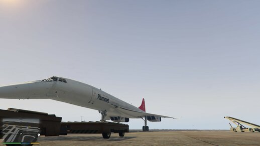 Plummet Airlines livery for Aerospatiale-BAC Concorde