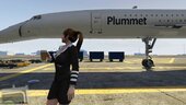 Plummet Airlines livery for Aerospatiale-BAC Concorde