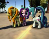 My Little Pony Dazzlings Pony Form Skin Pack