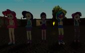 My Little Pony Equestria Girls 4 Skin Pack