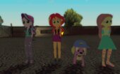 My Little Pony Equestria Girls 4 Skin Pack