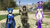 Furry Skin pack SFW & NSFW (ADD-ON Ped)