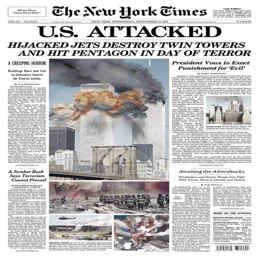 9-11 Newspaper