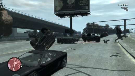 GTA IV Carmageddon Mod + Tsunami Mod