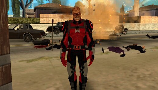 Deadpool Without Mask